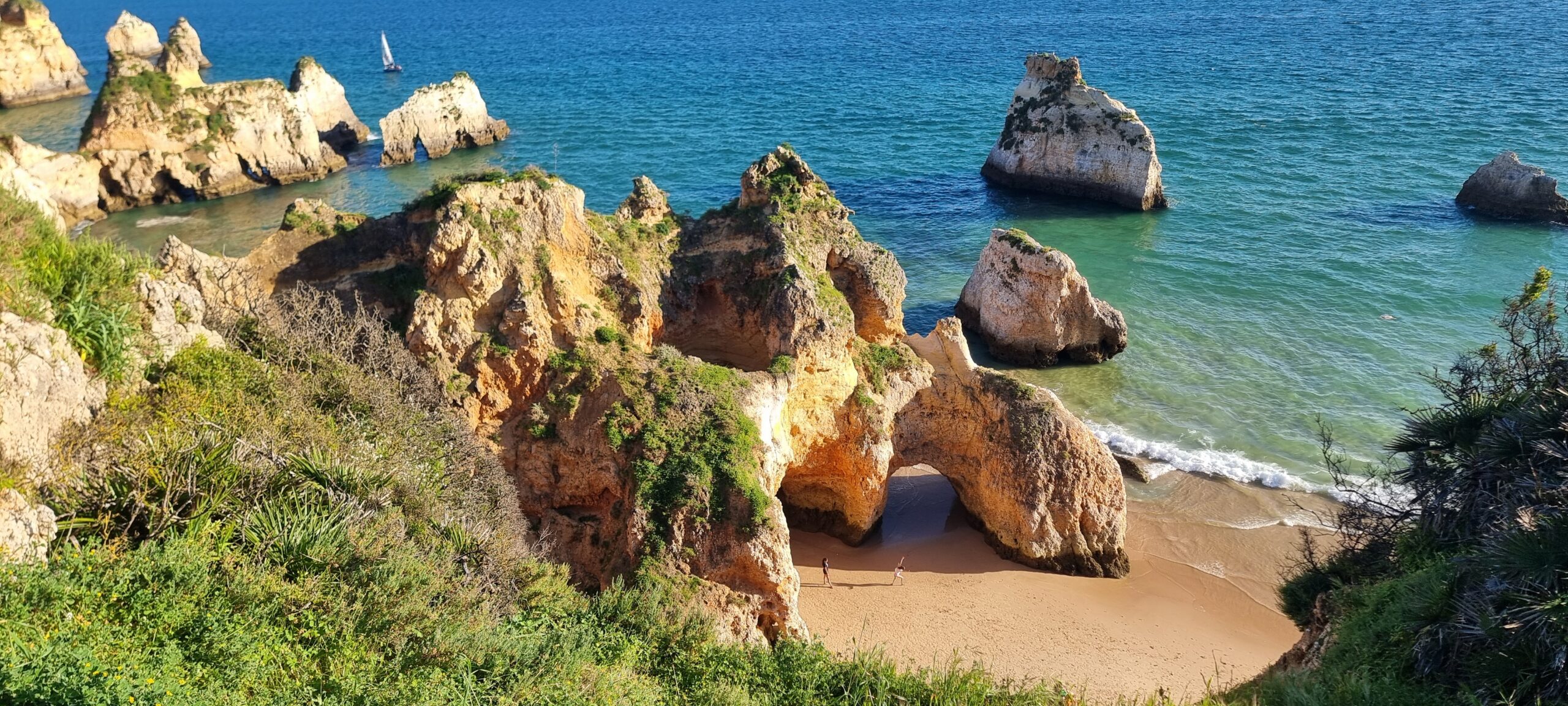Alvor Rocks in the Beach