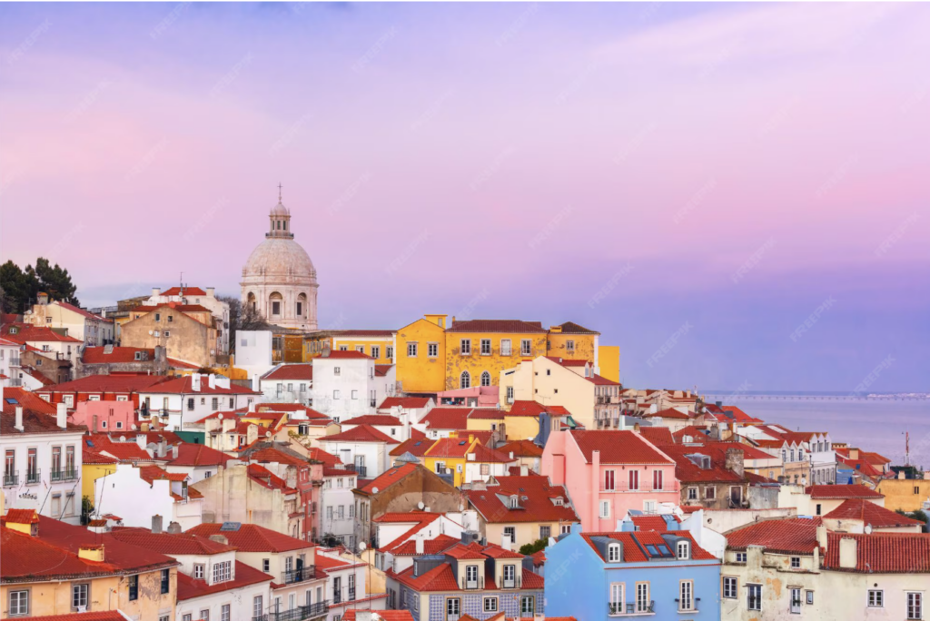 Alfama and Castelo in Lisbon