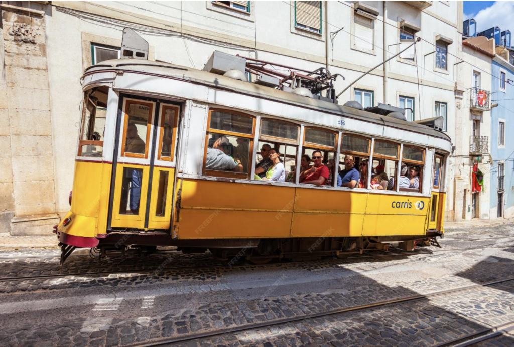 Eletric Linie 28 in Lisbon
